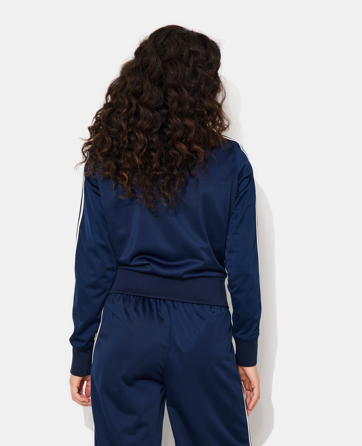 Veste de jogging avec bandes contrastées