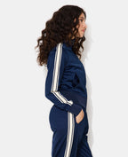 Veste de jogging avec bandes contrastées