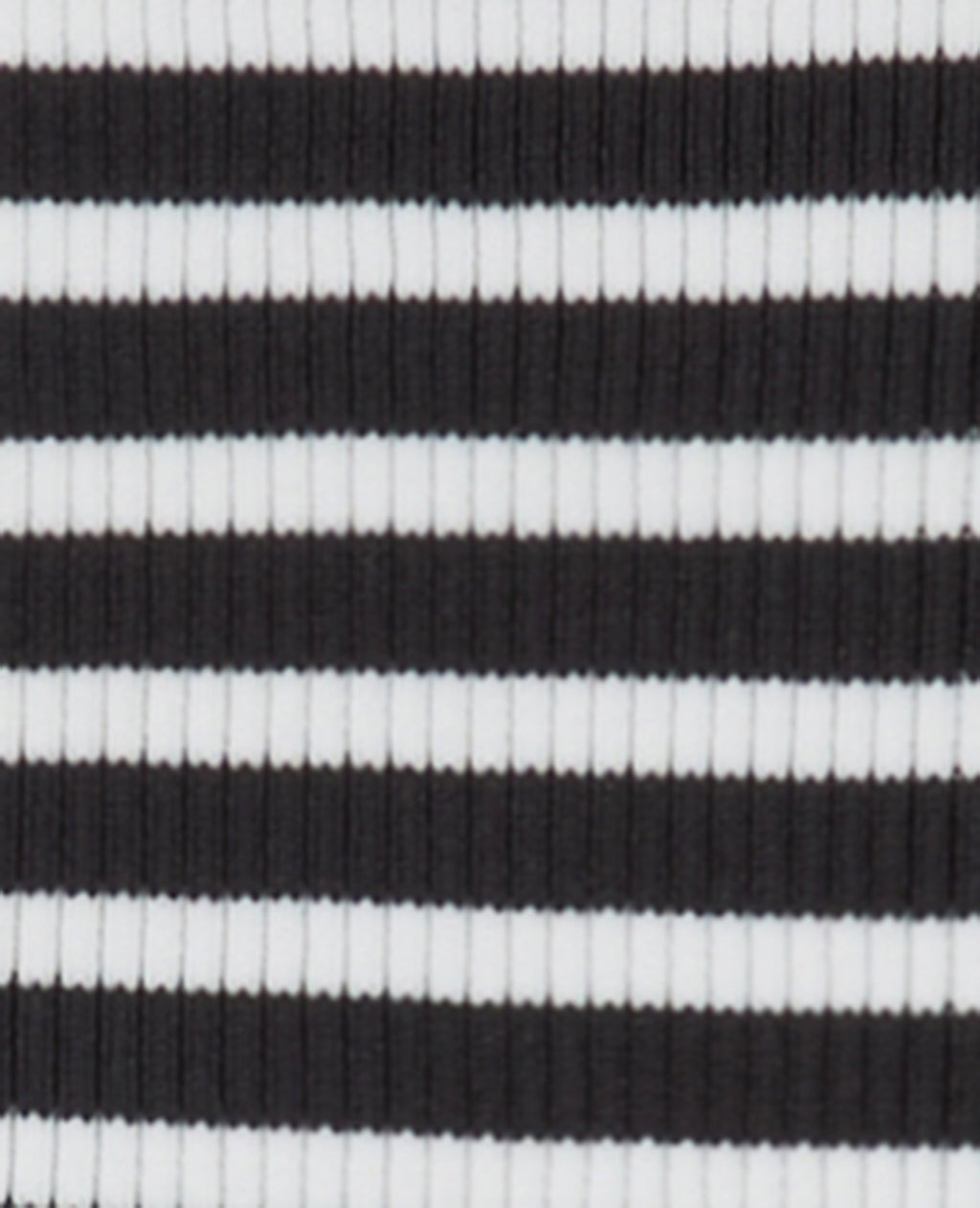 Dos-nu en maille tricot rayée