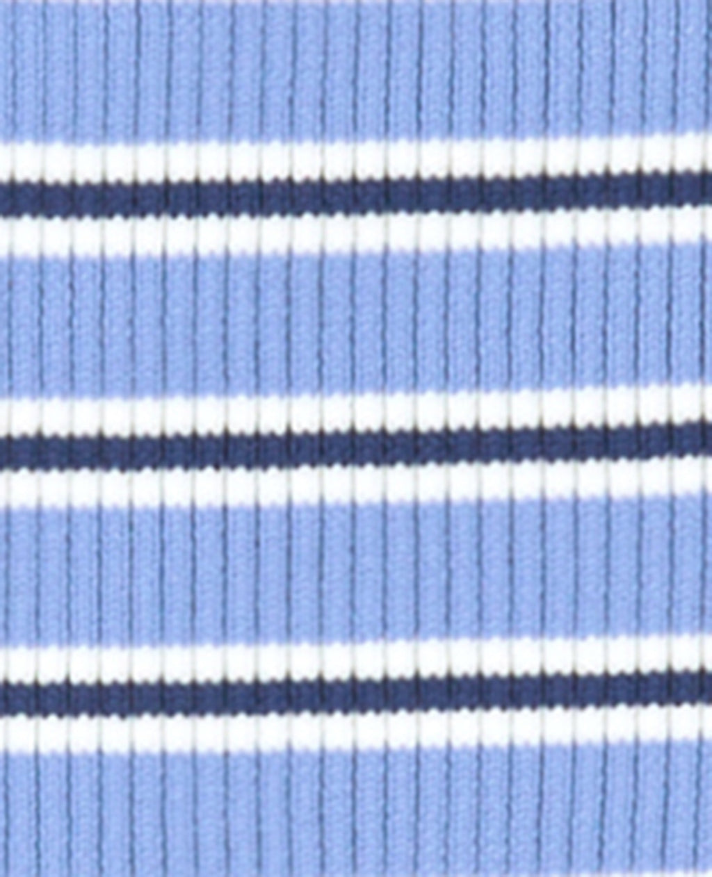 Dos-nu en maille tricot rayée