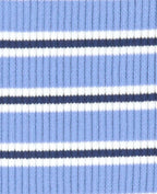 Dos-nu en maille tricot rayée