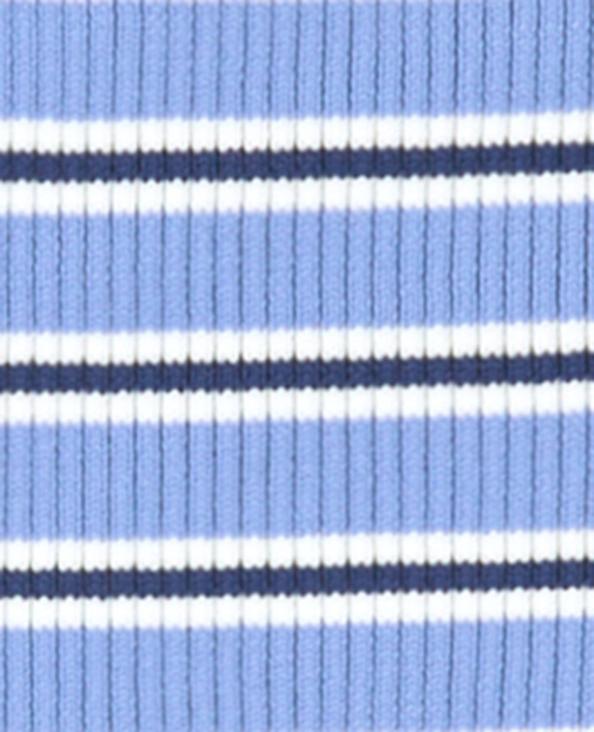 Dos-nu en maille tricot rayée