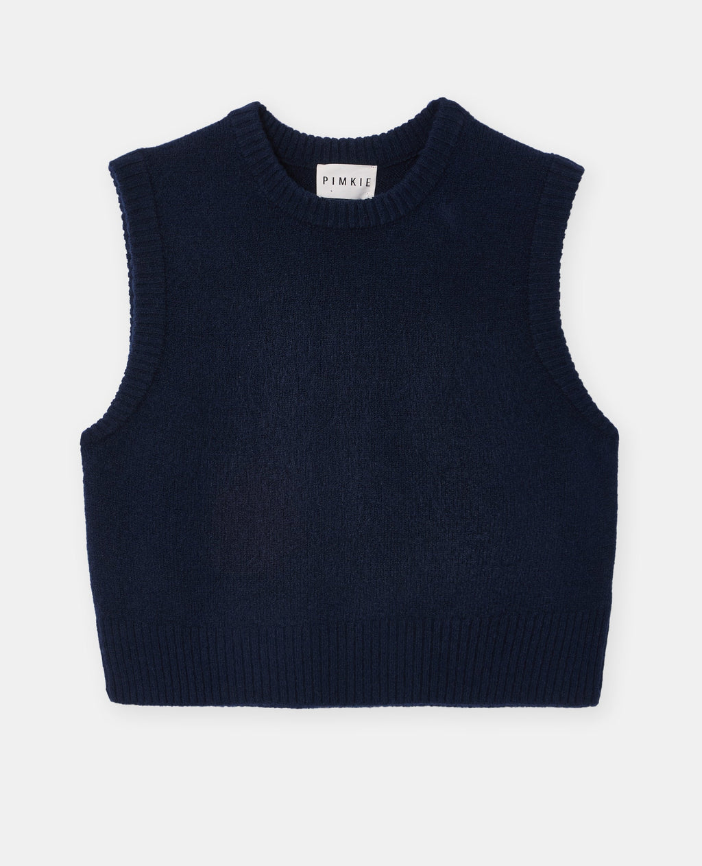 Pull sans manches avec laine