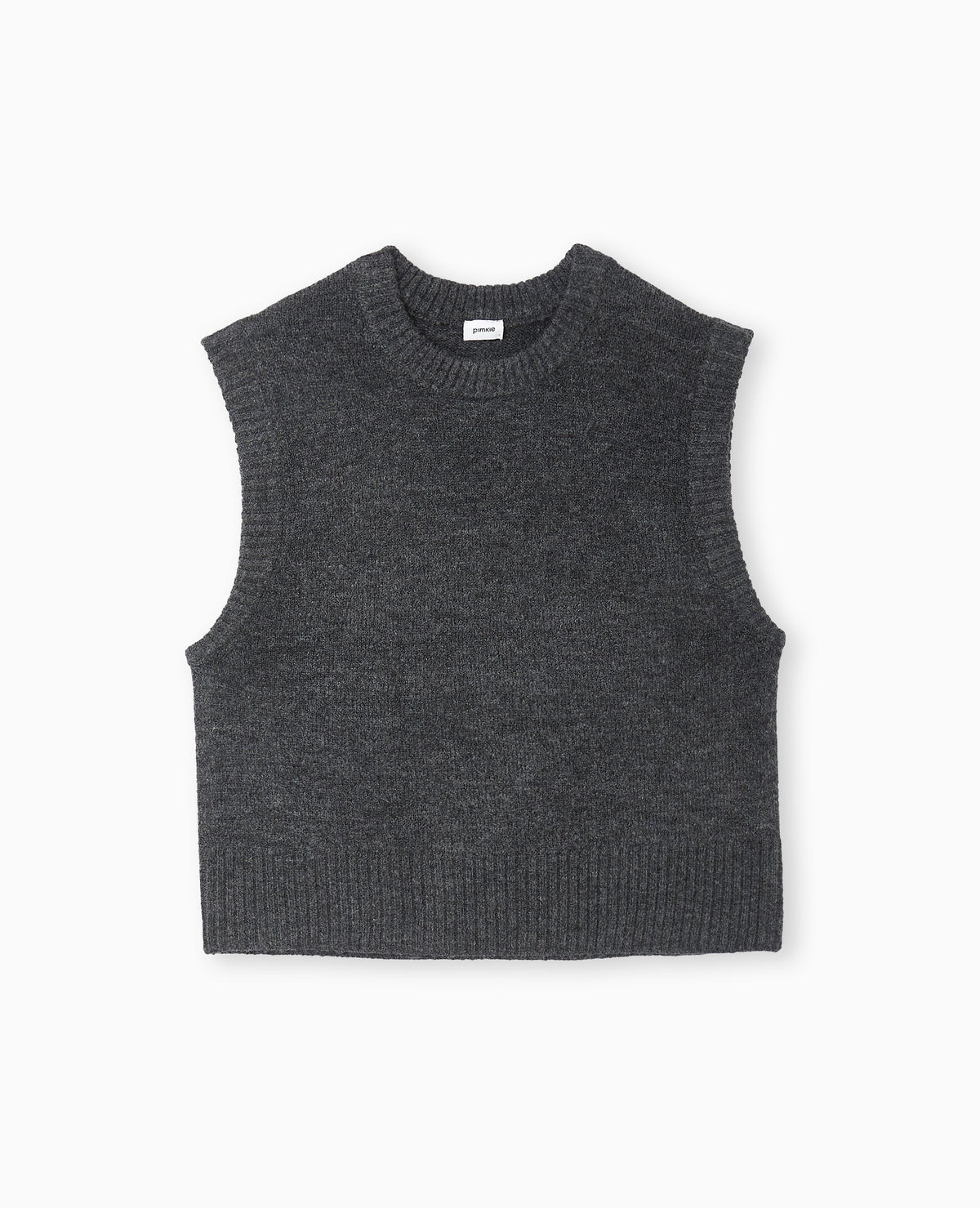 Pull sans manches avec laine