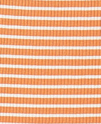 Débardeur en maille côtelée rayée
