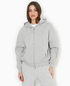 Sweat zippé avec capuche