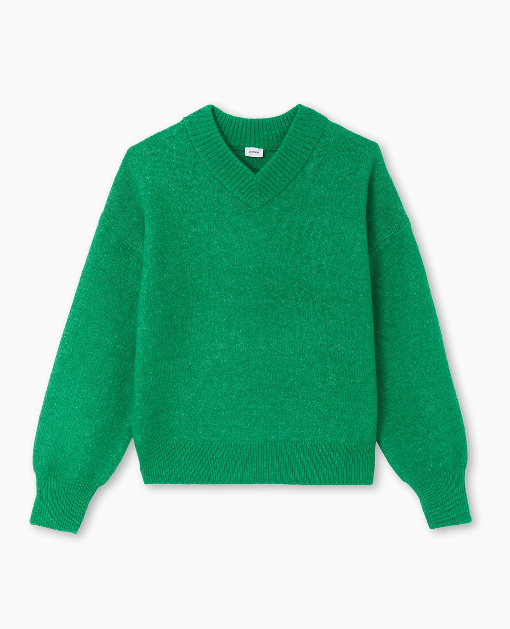 Pull col V en maille