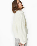 Gilet grosses mailles