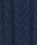 Gilet zippé en maille torsadée