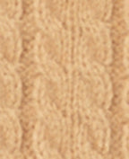 Pull de Noël jacquard avec torsades
