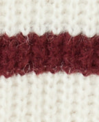 Pull grosse maille avec rayures