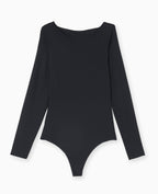 Body manches longues encolure bateau