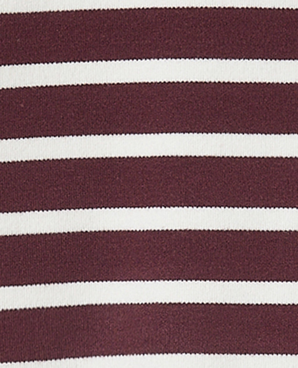 Pull avec col en maille rayée