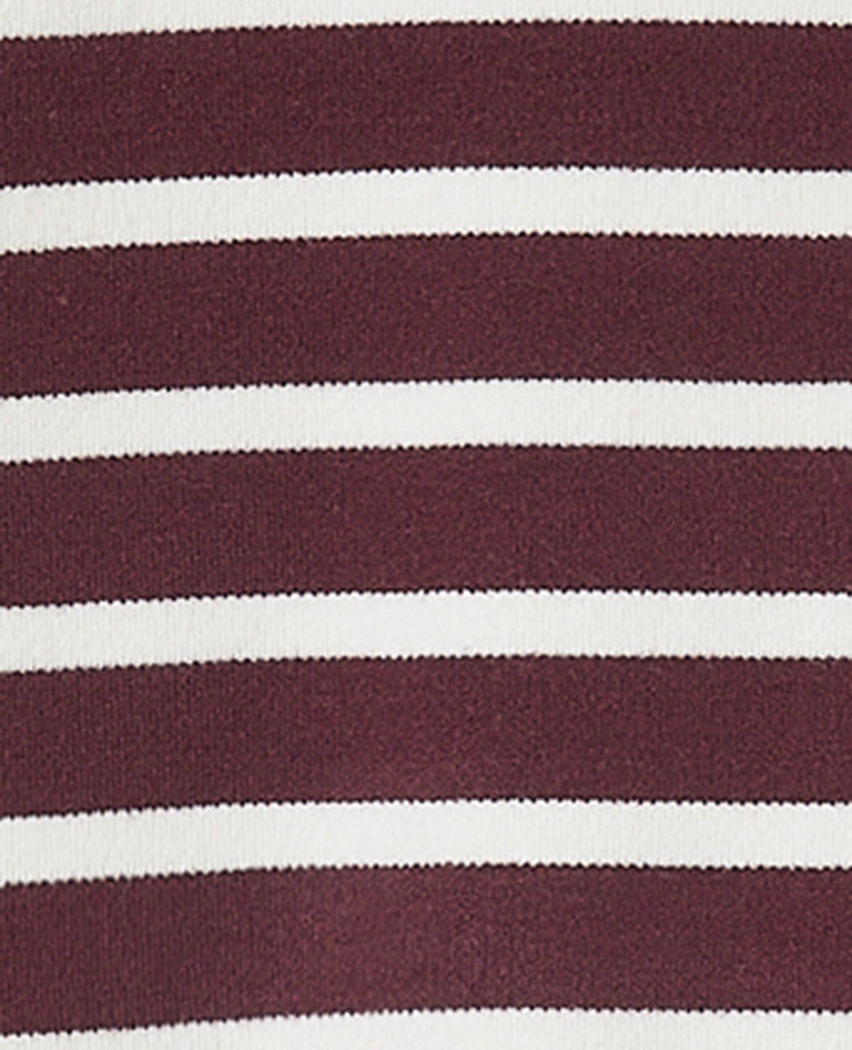 Pull avec col en maille rayée