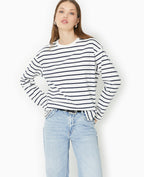 Marinière oversize manches longues