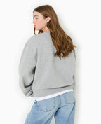 Sweat col rond avec broderie