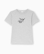 T-shirt ajusté avec print