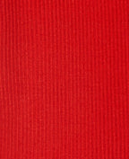 T-shirt boutonné en maille côtelée