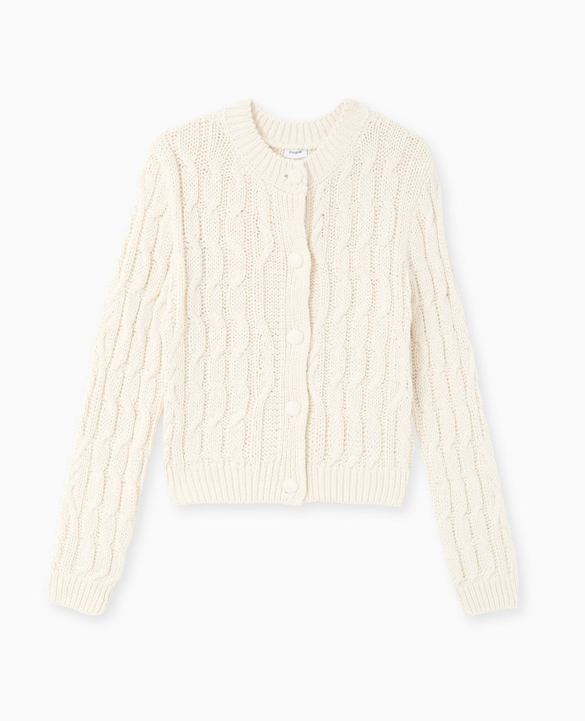 Gilet en maille torsadée
