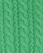 Pull en maille torsadée