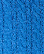 Pull en maille torsadée