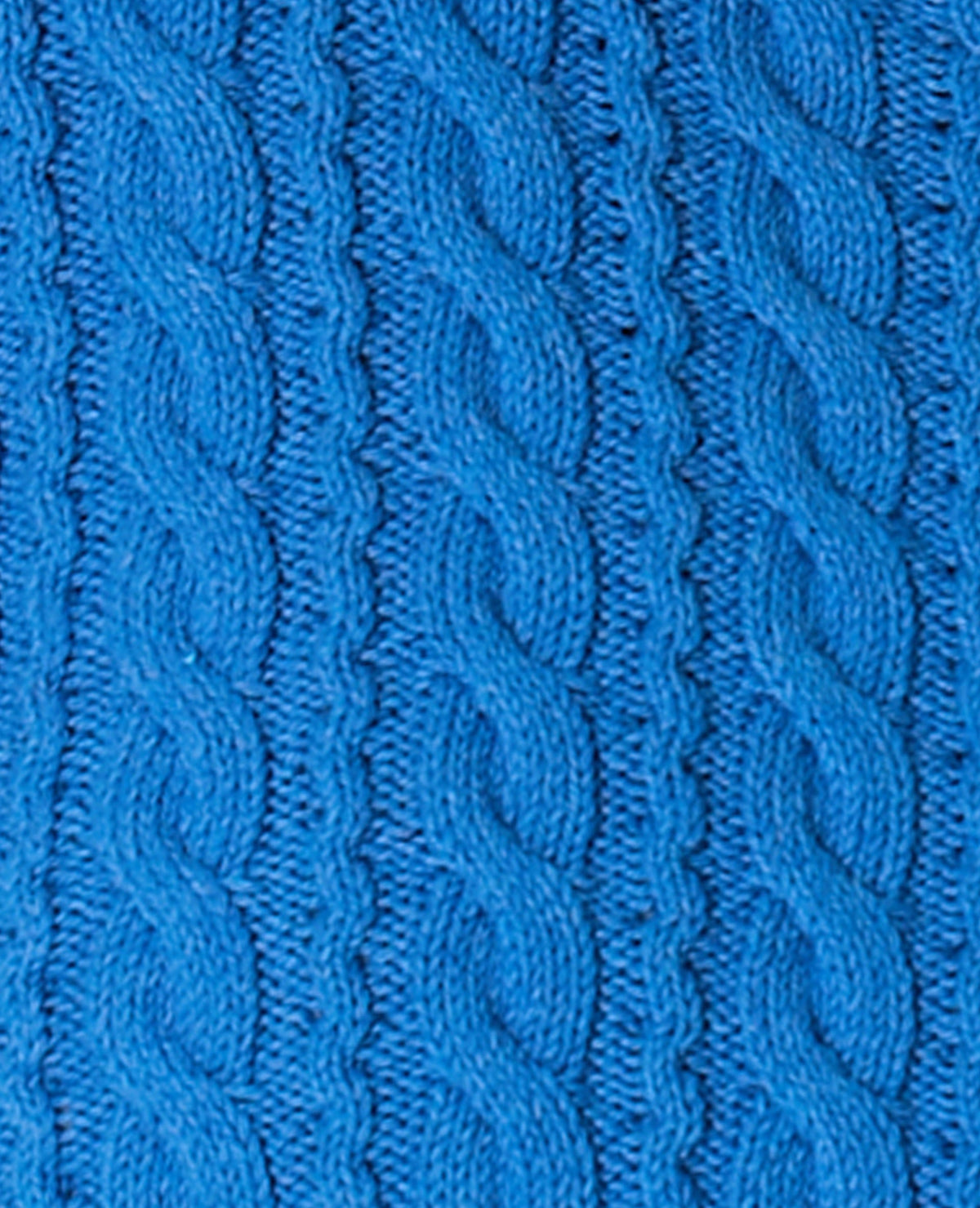 Pull en maille torsadée