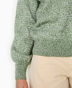 Pull oversize en maille moulinée