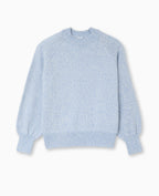 Pull oversize en maille moulinée