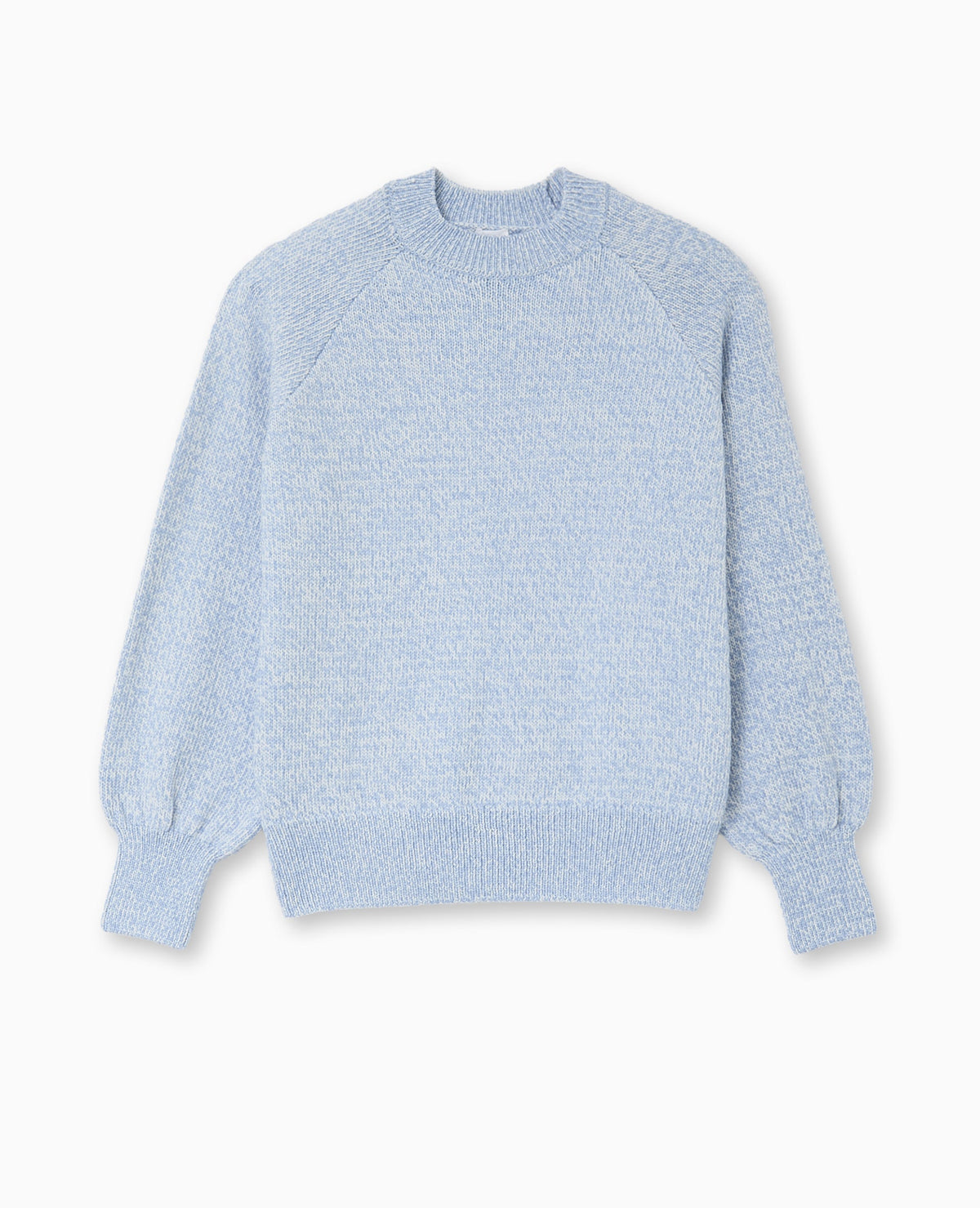 Pull oversize en maille moulinée