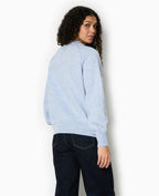 Pull oversize en maille moulinée