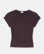 T-shirt ajusté manches raccourcies