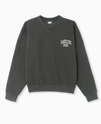 Sweat col rond avec print poitrine et dos