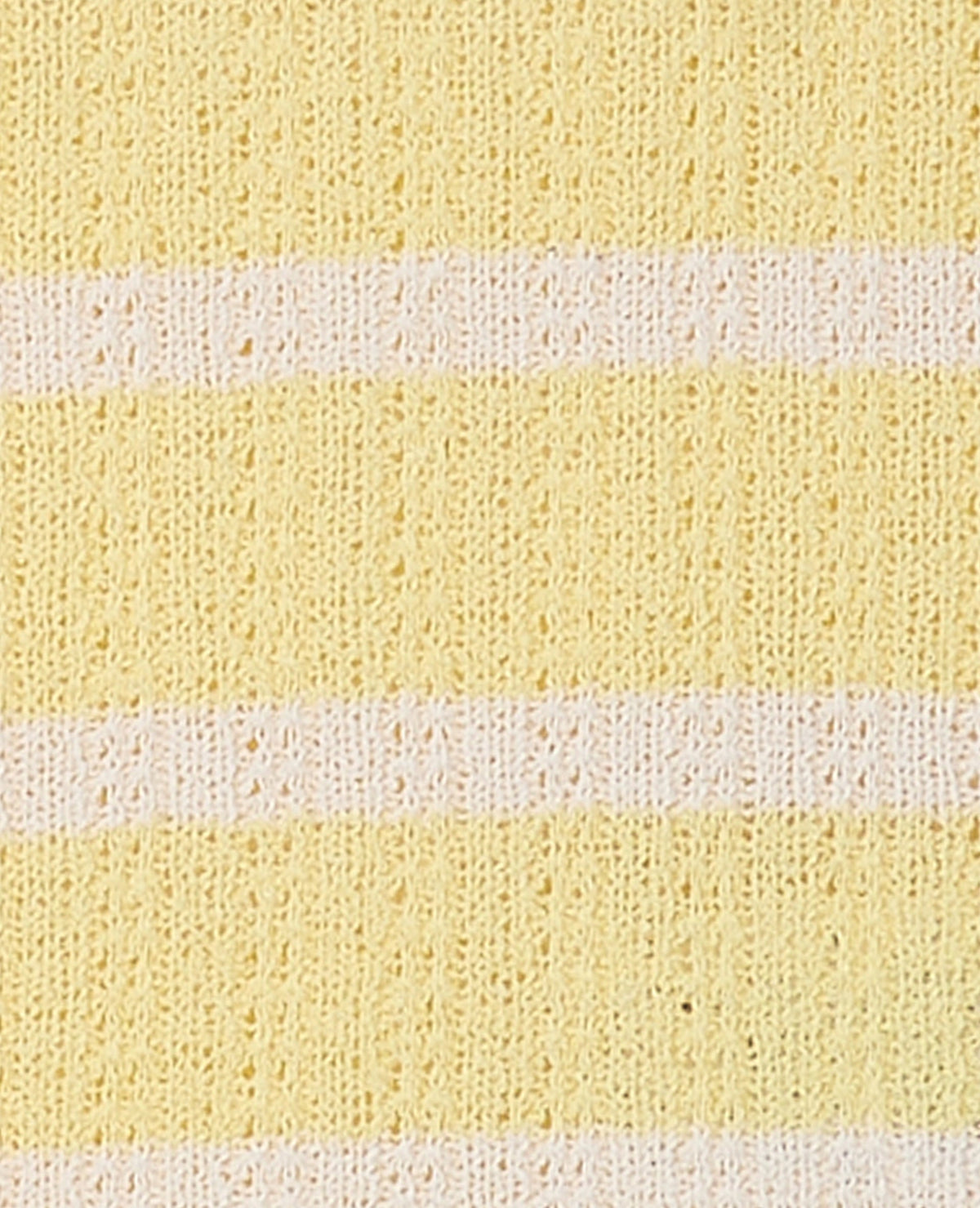 Débardeur en maille fantaisie rayée avec nouettes
