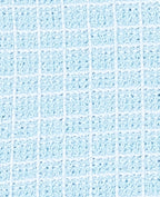 Gilet sans manches en maille à carreaux