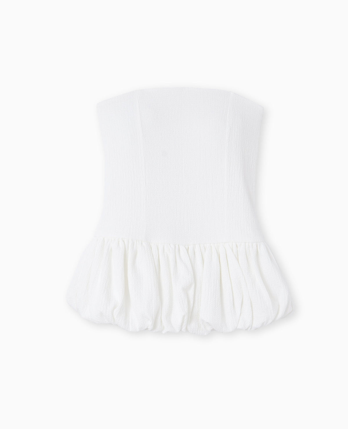 Top bustier avec base balloon