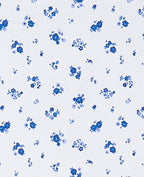 Débardeur fines bretelles motif fleurs