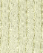Pull sans manches en maille torsadée