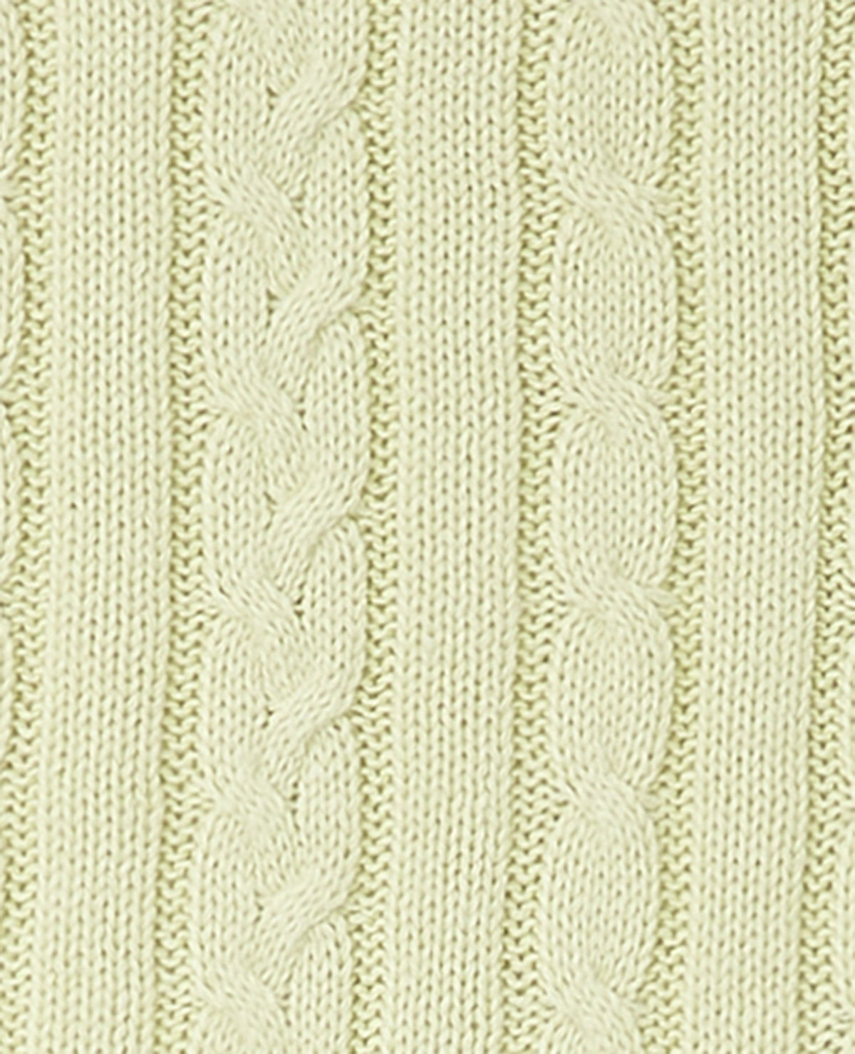Pull sans manches en maille torsadée