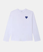 T-shirt oversize manches longues avec print