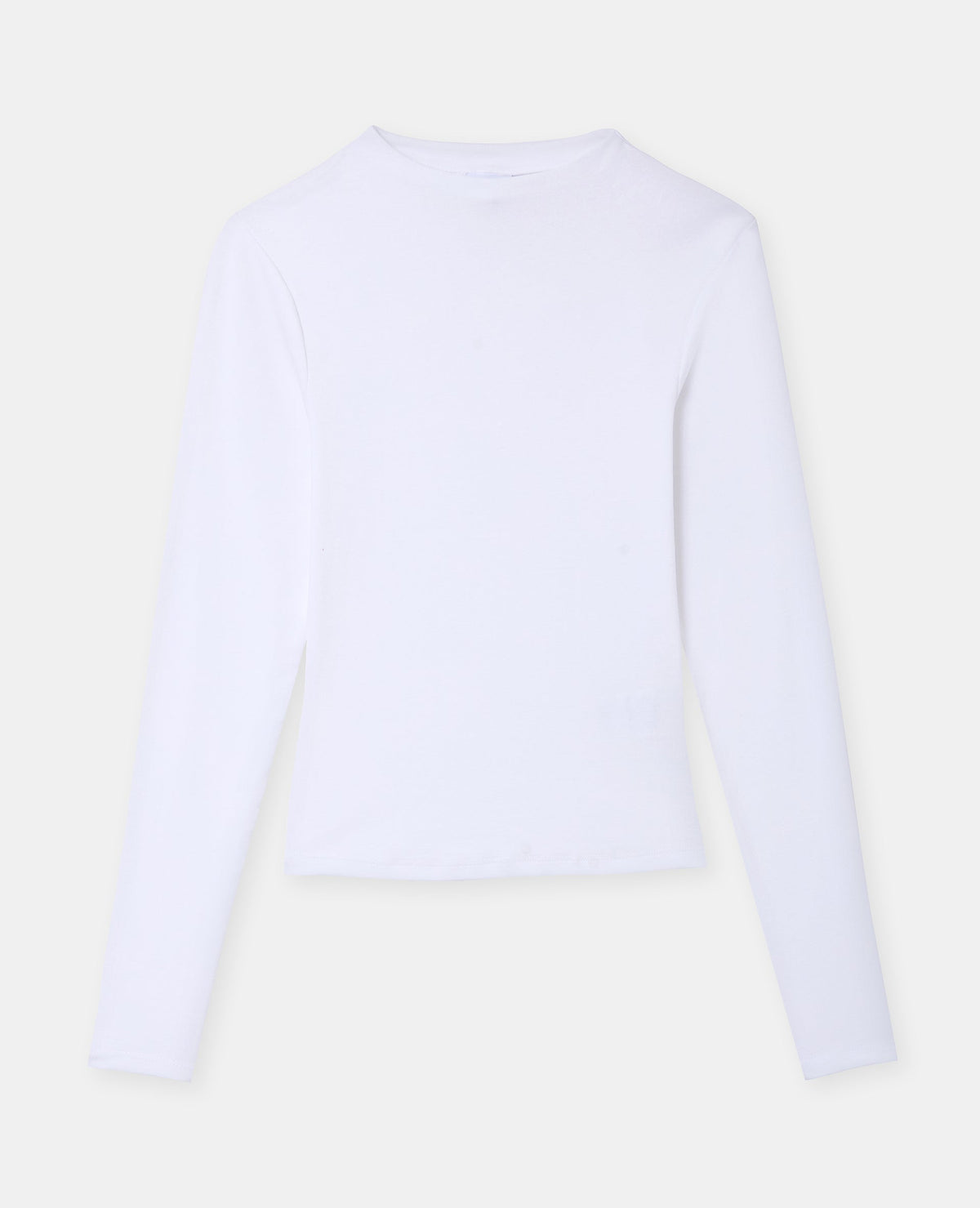 T-shirt manches longues col montant