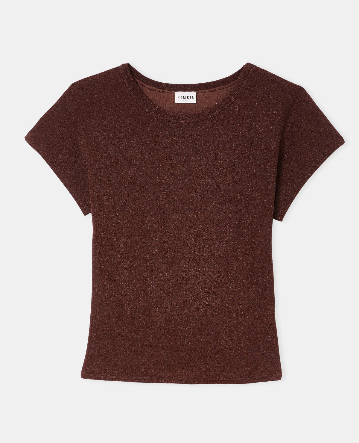 T-shirt ajusté avec lurex
