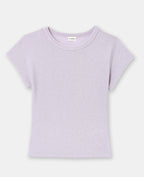 T-shirt ajusté avec lurex