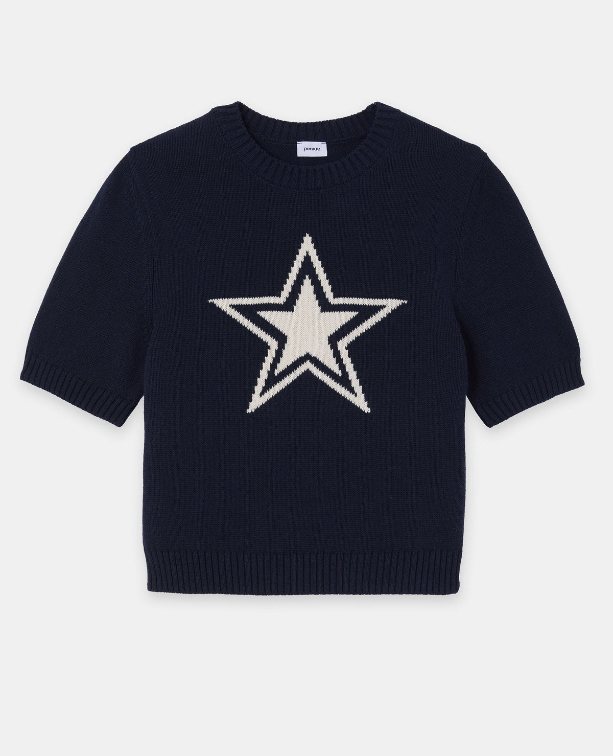 Pull manches courtes avec étoile