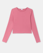 T-shirt manches longues en maille stretch