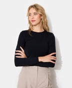 T-shirt manches longues en maille stretch