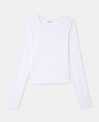 T-shirt manches longues en maille stretch