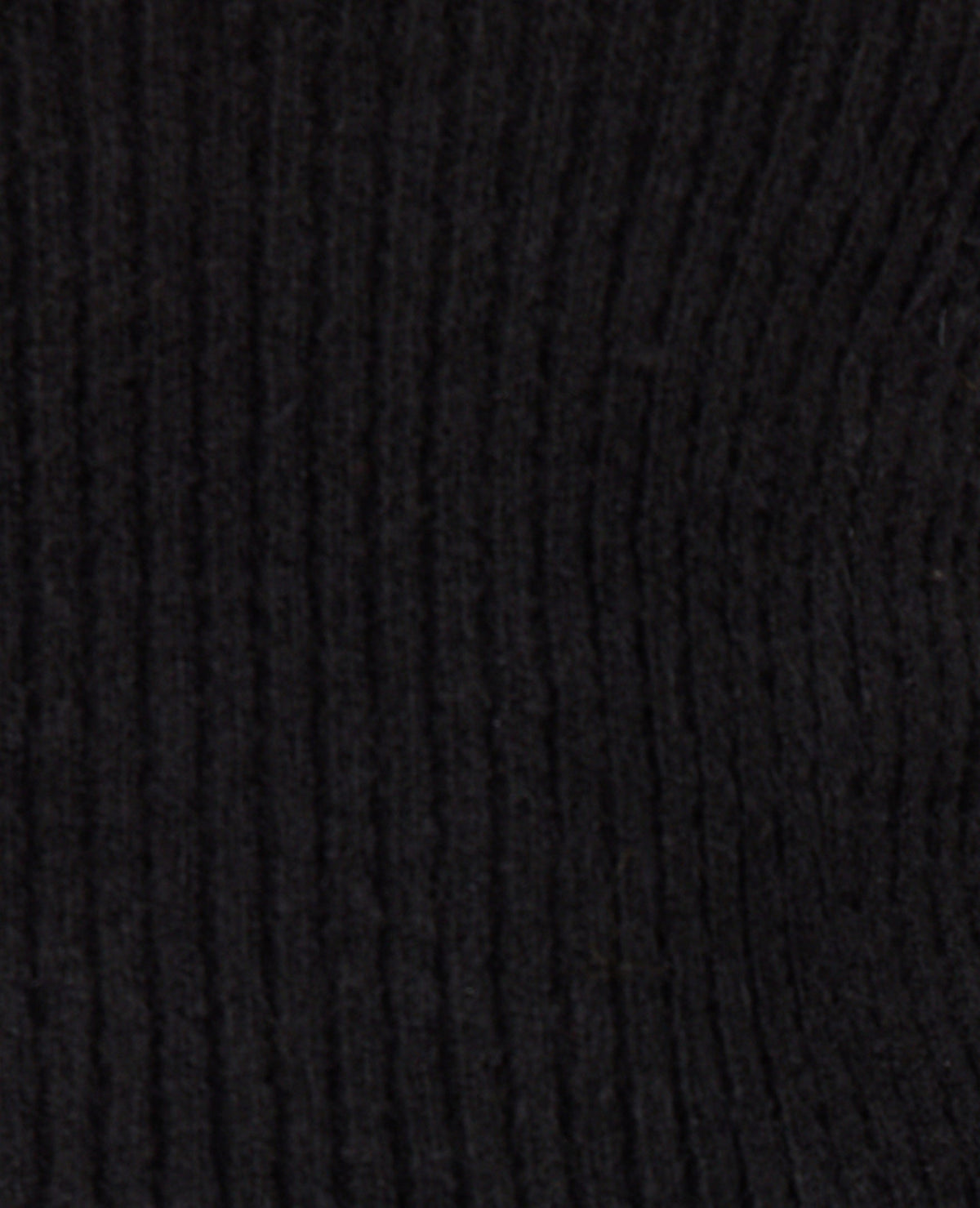 Pull en maille côtelée avec finitions ondulées