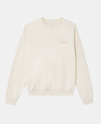Sweat oversize avec print devant et dos