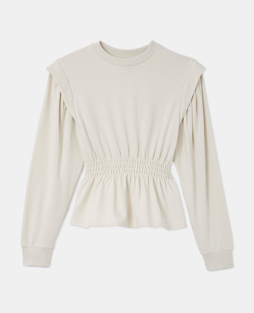 Sweat avec taille élastiquée