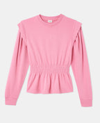 Sweat avec taille élastiquée